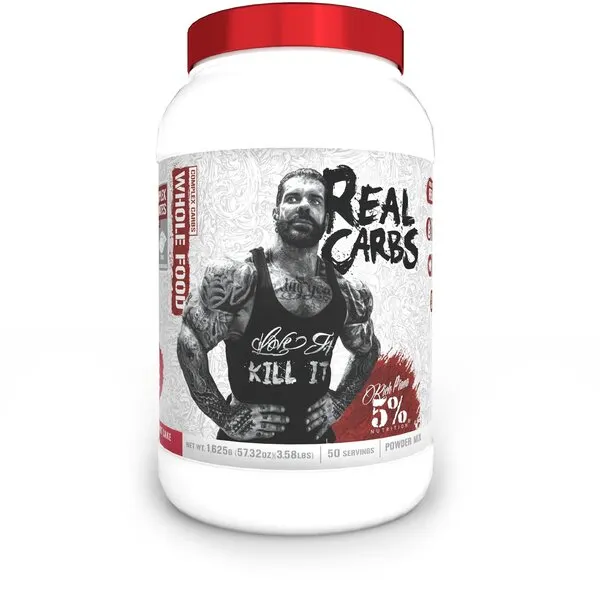 5% Nutrition - Real Carbs - Legendary Series, Strawberry Short Cake, Proszek, 1920g
