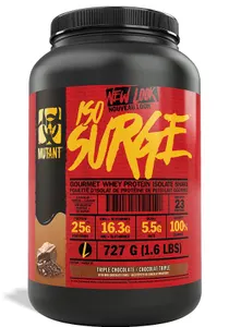 Mutant - Iso Surge, Izolat, Triple Chocolate, Proszek, 727g