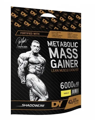 Dorian Yates - Metabolic Mass Gainer, Vanilla, Proszek, 6000g