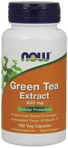 NOW Foods - Green Tea Extract, 400 mg, 100 vkaps
