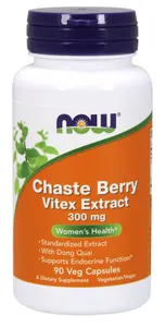 NOW Foods - Chaste Berry Vitex Extract, 300mg, 90 vkaps