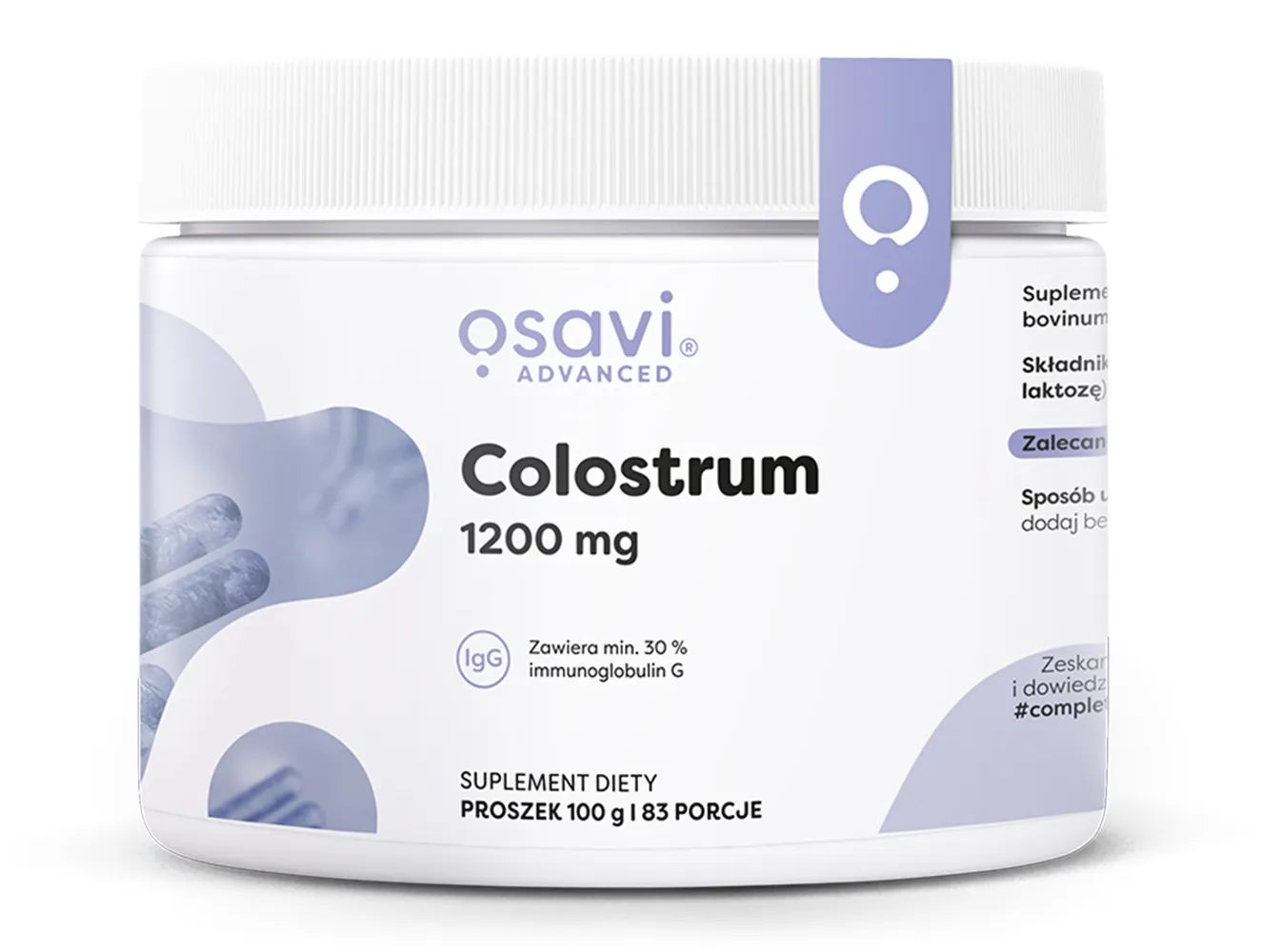 Osavi - Colostrum, 1200mg, Proszek, 100g