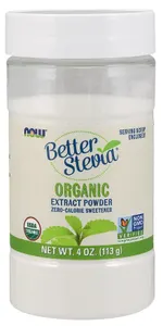 NOW Foods - Better Stevia, Proszek, 113g