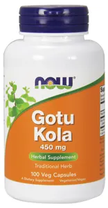 NOW Foods - Gotu Kola, 450mg, 100 vkaps