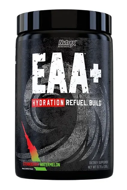 Nutrex - Aminokwasy EAA + Hydration, Strawberry Watermelon, Proszek, 390g