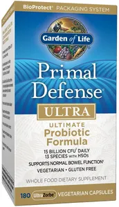 Garden of Life - Probiotyki, Primal Defense Ultra, 180 vkaps