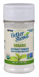 NOW Foods - Stewia, Organic, Proszek, 28 g