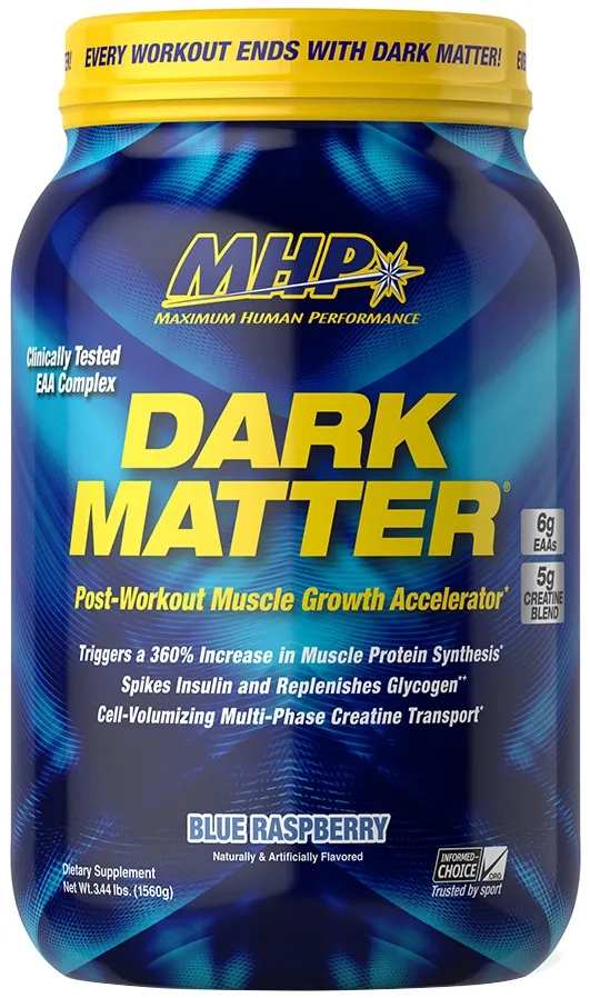 MHP - Dark Matter, Blue Raspberry, Proszek, 1560g