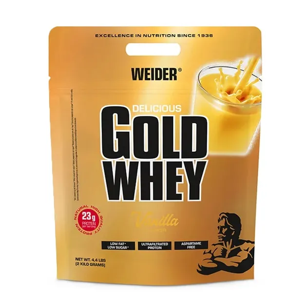 Weider - Odżywka Białkowa, Gold Whey, Świeża Wanilia, Proszek, 2000g