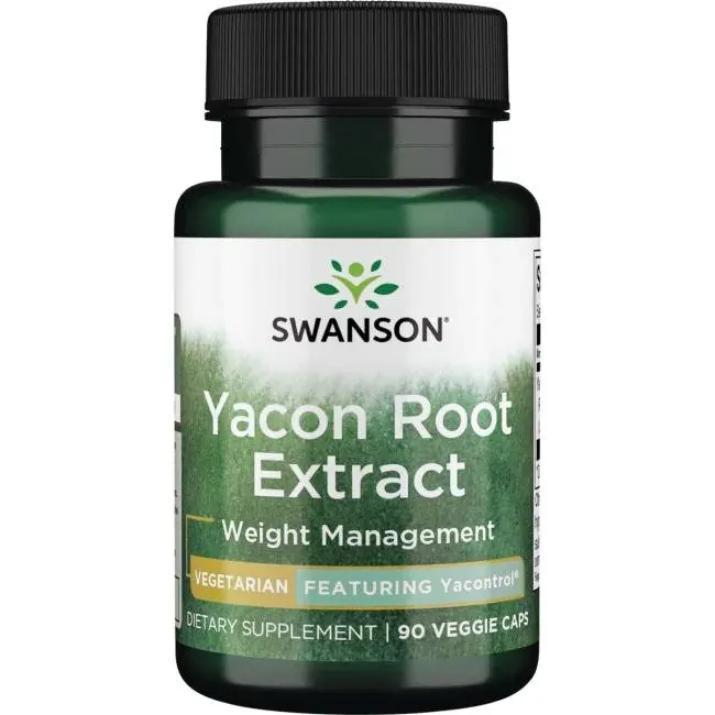 Swanson - Yacon Root, 100mg, 90 vkaps