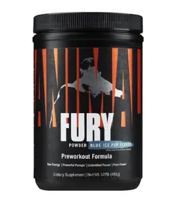 Universal Nutrition - Przedtreningówka, Animal Fury, Ice Pop, Proszek, 483g