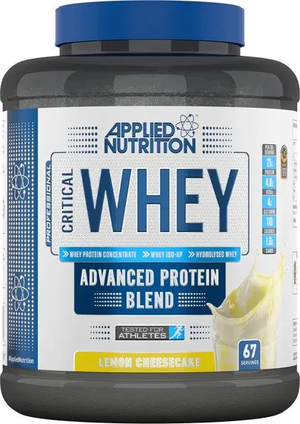 Applied Nutrition - Critical Whey, Lemon Cheesecake, 2270g