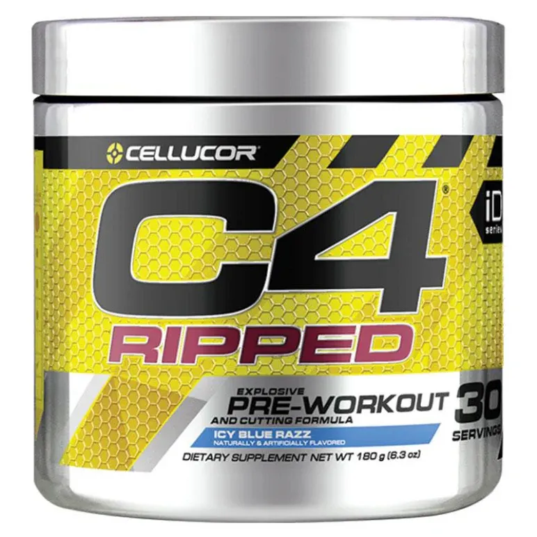 Cellucor - C4 Ripped, Icy Blue Raz, Proszek, 165g