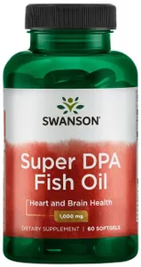 Swanson - Super DPA, Olej Rybny, 60 kapsułek miękkich