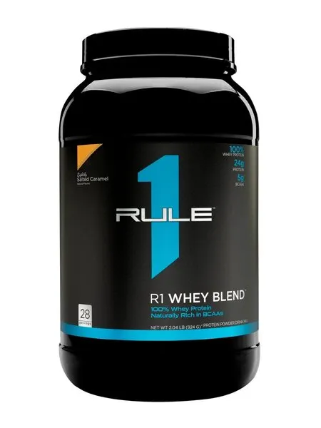 Rule One - R1 Whey Blend, Odżywka Białkowa, Lightly Salted Caramel, Proszek, 924g