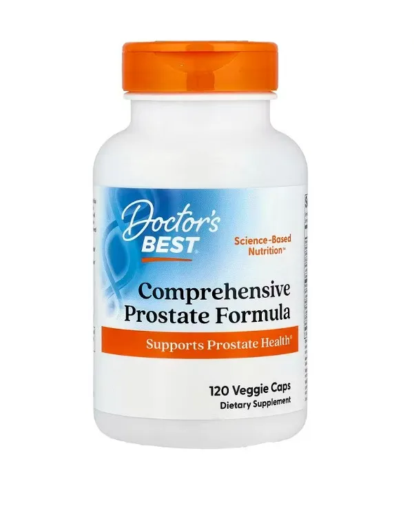 Doctor's Best - Prostata, Kompleksowa Formuła, 120 vkaps