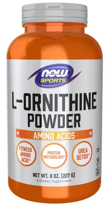 NOW Foods - L-Ornityna, 100%, 227g
