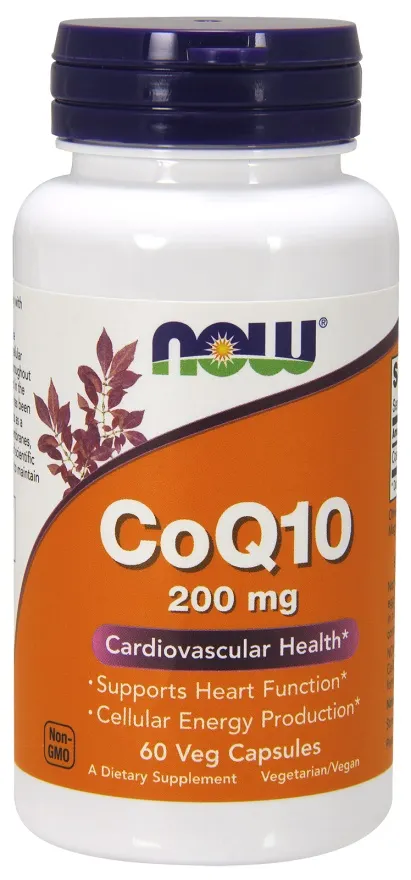 NOW Foods - Koenzym Q10, 200mg, 60 vkaps