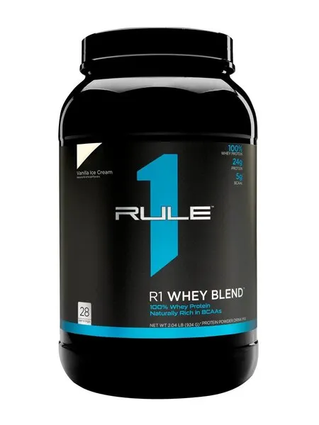 Rule One - R1 Whey Blend, Odżywka Białkowa, Vanilla Ice Cream, Proszek, 924g