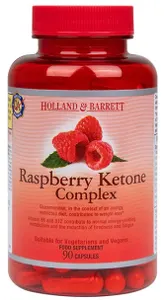 Holland & Barrett - Raspberry Ketone Complex, 90 kapsułek