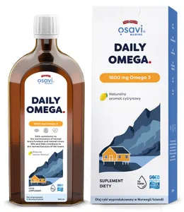Osavi - Daily Omega, 1600mg Omega 3, Cytryna, 500 ml