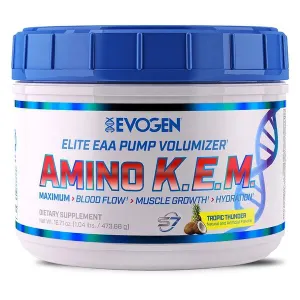 Evogen - Amino K.E.M. EAA, Tropical Thunder, Proszek, 464g
