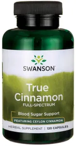 Swanson - True Cinnamon Full Spectrum, 120 kapsułek