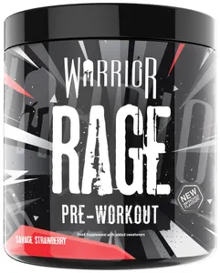 Warrior - Rage, Dzika Truskawka, Proszek, 392g