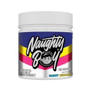 Naughty Boy - Pump, Candy Bubblegum, Proszek 400g