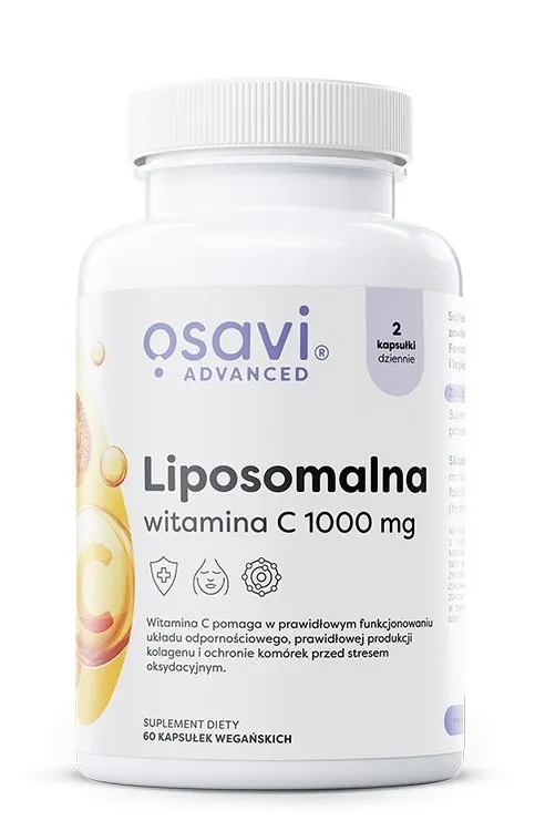 Osavi - Liposomalna Witamina C, 1000mg, 60 vkaps
