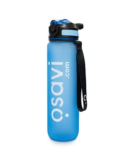 Osavi - Bidon, Butelka na Wodę ze Słomką - 1000 ml