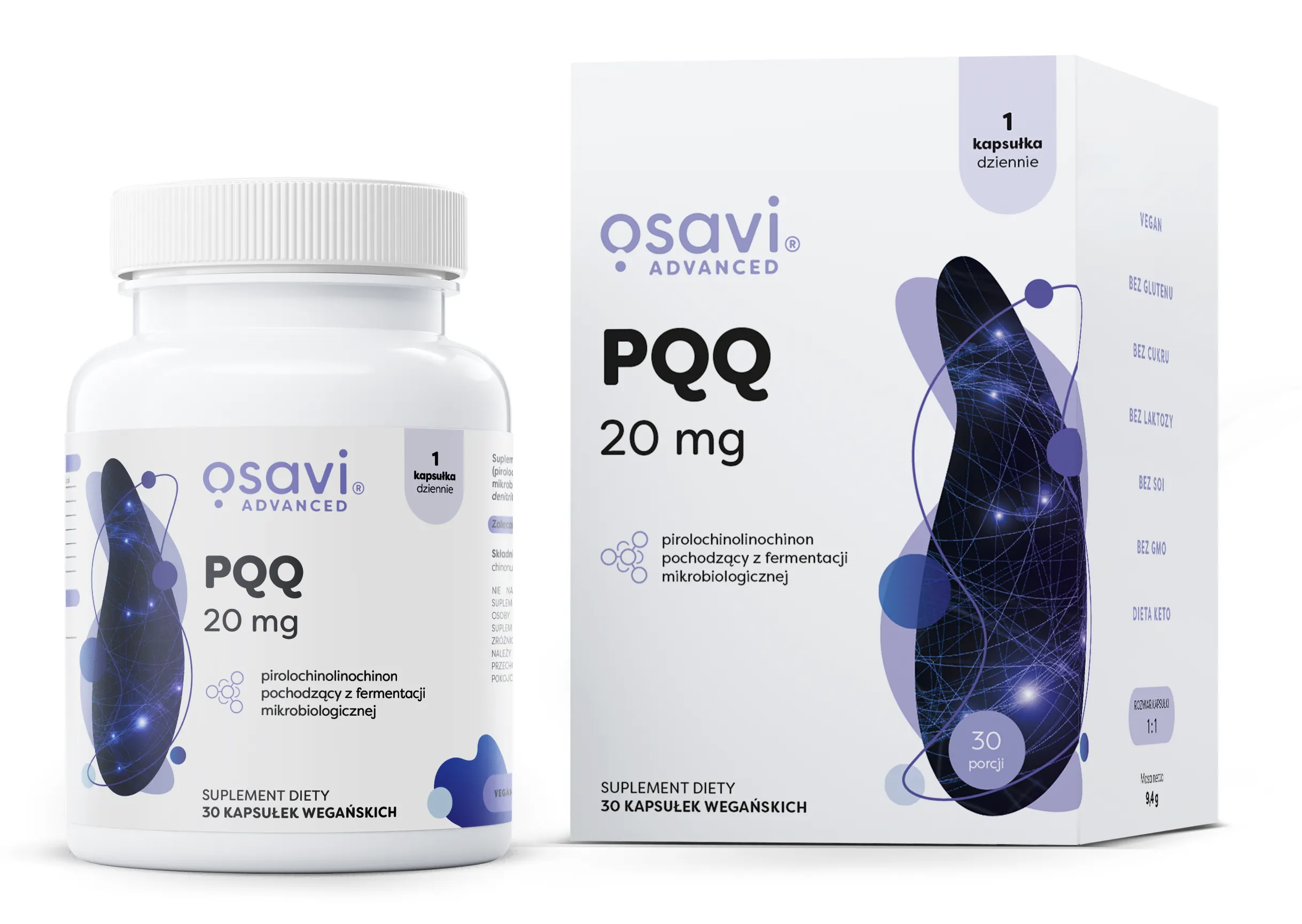 Osavi - PQQ, 20mg, 30 vkaps