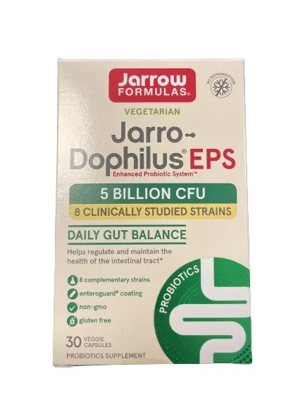 Jarrow Formulas - Probiotyk, Jarro-Dophilus EPS, 5 Billion CFU, 30 vkaps