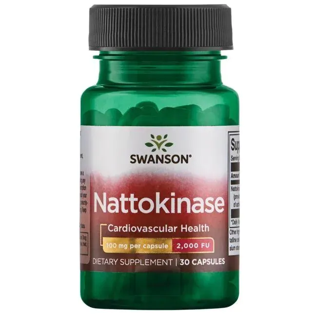 Swanson - Nattokinase, 100mg, 30 kapsułek