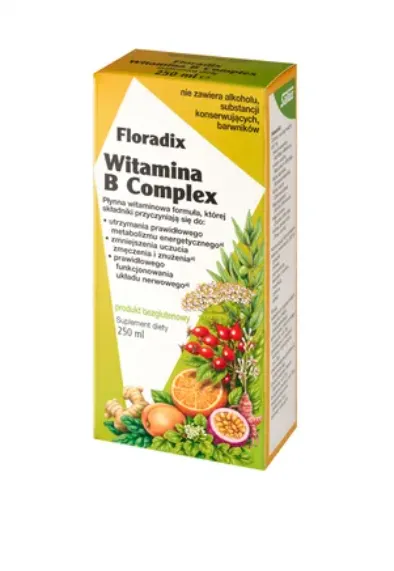Floradix - Witamina B Complex, Płyn, 250 ml