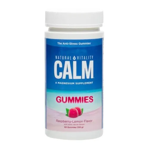 Natural Vitality - Calm Gummies, Raspberry Lemon, 60 żelek
