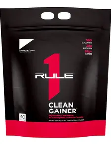Rule One - R1 Clean Gainer, Vanilla Ice Cream, Proszek, 4320g