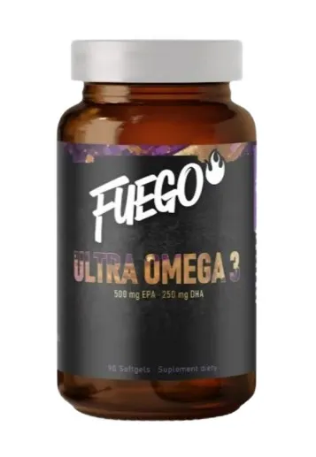 Fuego - Ultra Omega 3, 1000 mg, 90 kapsułek miękkich