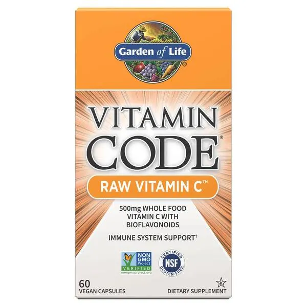 Garden of Life - Vitamin Code RAW C, 500mg, 60 vkaps