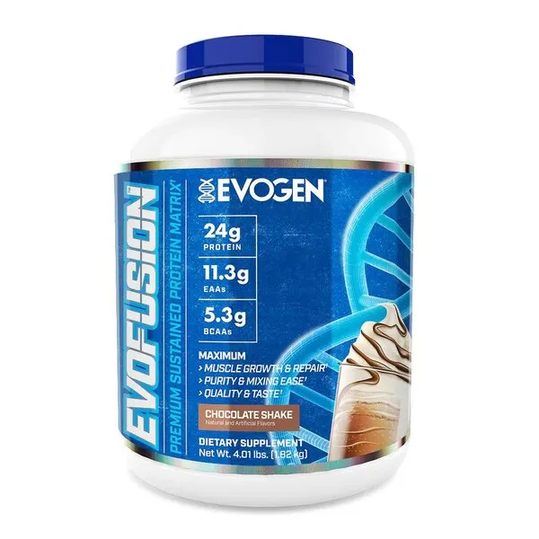 Evogen - Evofusion, Odżywka Białkowa, Chocolate Shake, Proszek, 1820g