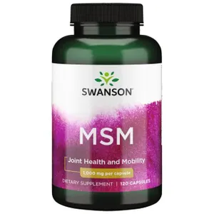 Swanson - MSM, 1.000mg, 120 kapsułek