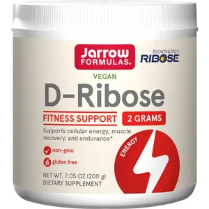 Jarrow Formulas - D-Ryboza, Proszek, 200g