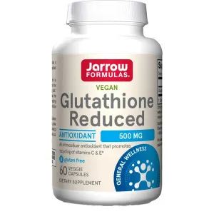 Jarrow Formulas - Glutathione Reduced, 500mg, 60 vkaps