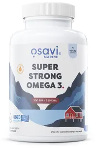 Osavi - Super Strong Omega 3, 500 EPA / 250 DHA, 120 kapsułek miękkich
