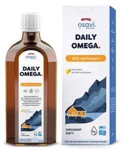 Osavi - Daily Omega, 1600mg Omega 3, Cytryna, 250 ml