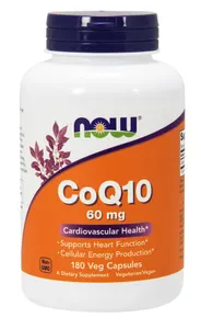 NOW Foods - Koenzym Q10, 60mg, 180 vkaps