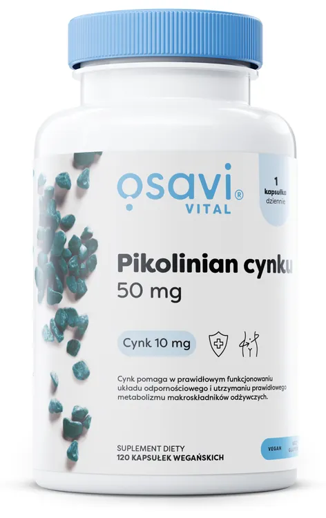 Osavi - Pikolinian Cynku, 50mg, 120 vkaps