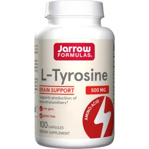 Jarrow Formulas - L-Tyrozyna, 500mg, 100 kapsułek