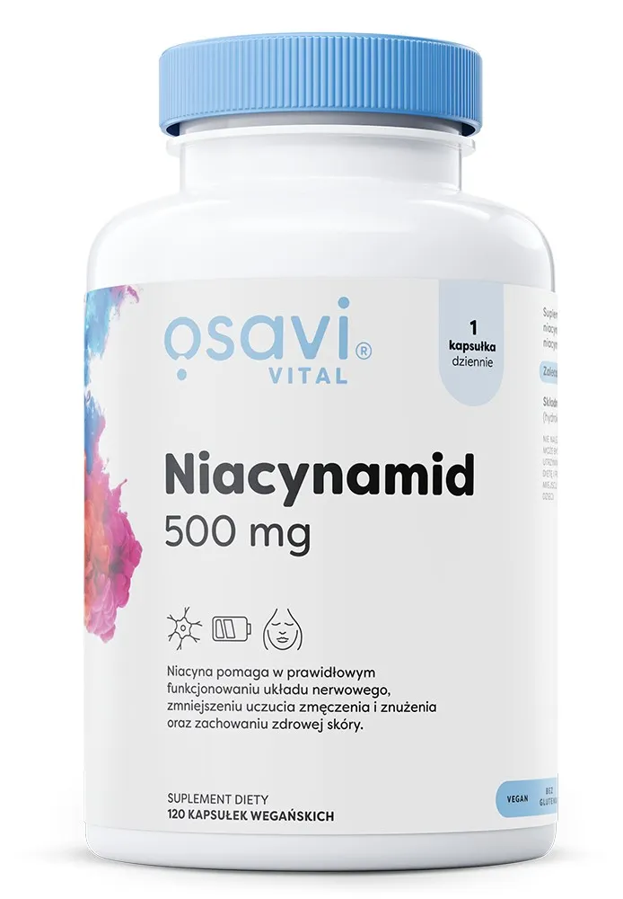 Osavi - Niacynamid, 500mg, 120 vkaps
