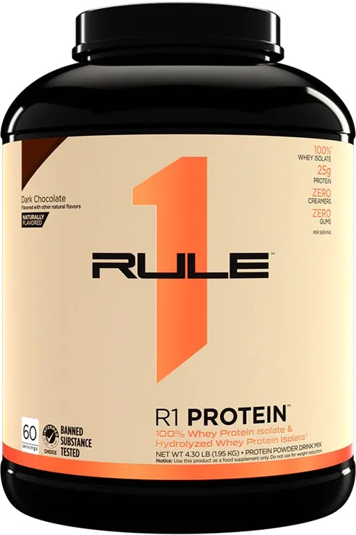 R1 Protein Naturally Flavored, Odżywka Białkowa, Chocolate Fudge, Proszek, 2240g